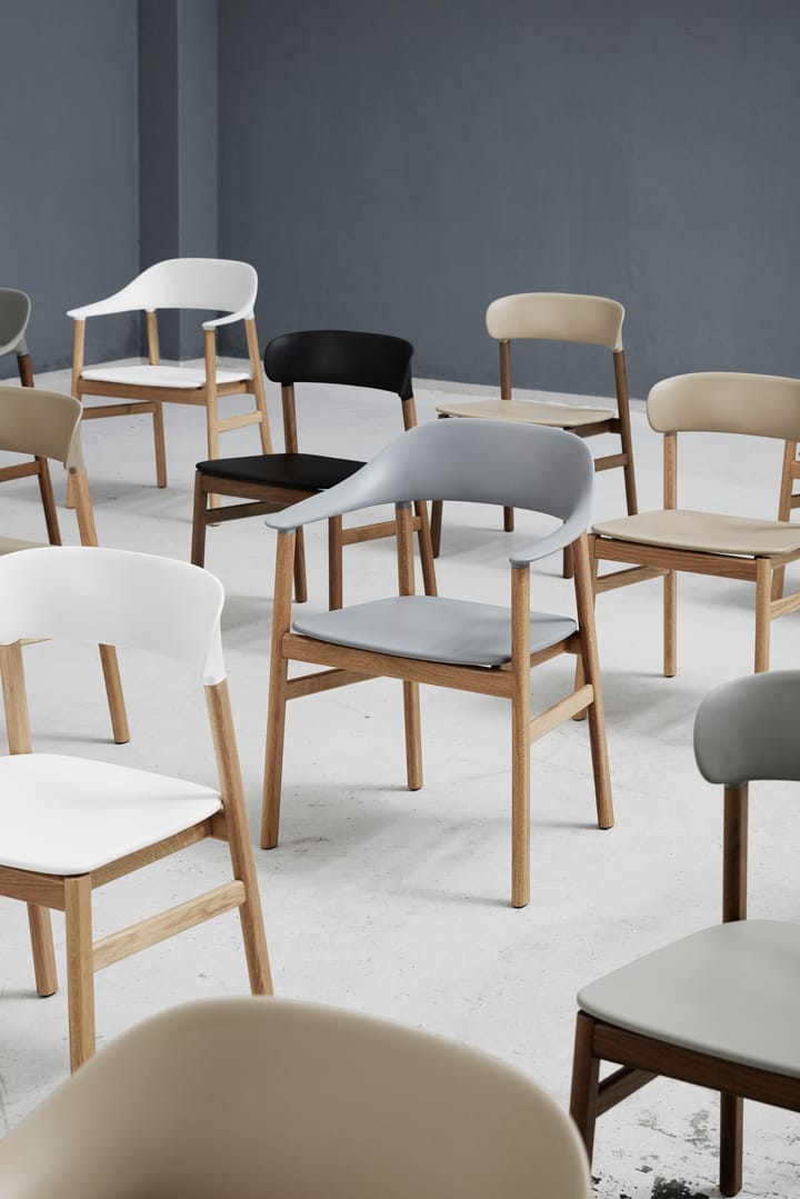 Herit armchair oak - White - Normann Copenhagen