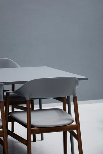 Herit armchair smoked oak - Grey - Normann Copenhagen