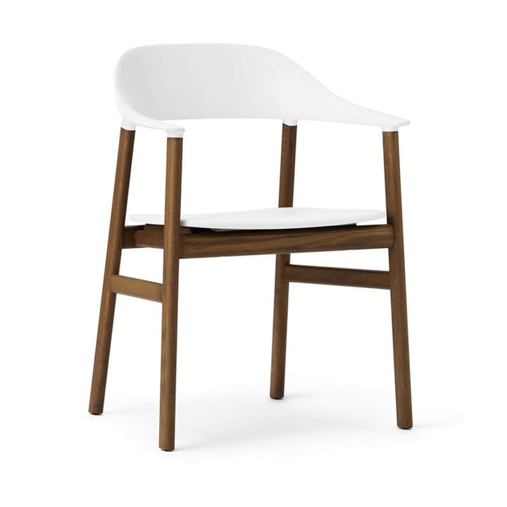 Herit armchair smoked oak - White - Normann Copenhagen