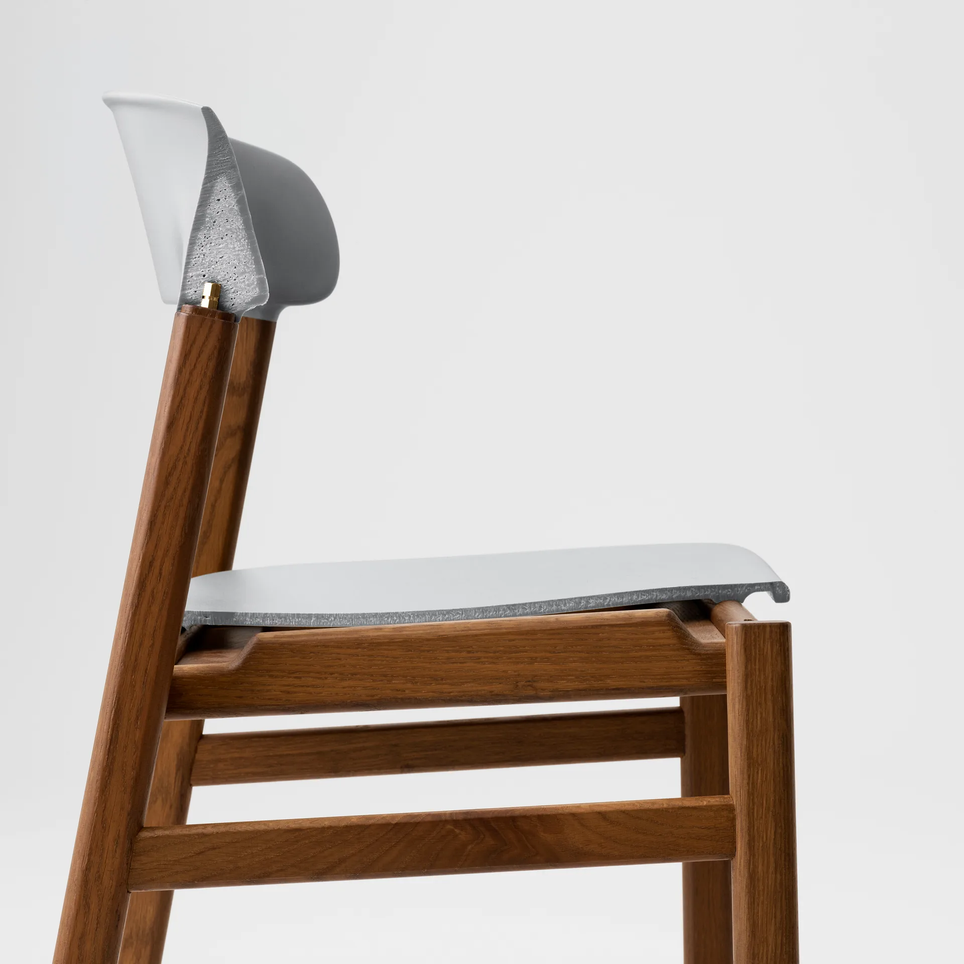 Herit chair smoked oak, Grey Normann Copenhagen
