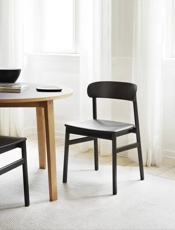 Herit chair smoked oak - Sand - Normann Copenhagen
