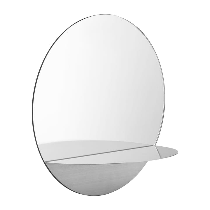 Horizon mirror round - Stainless steel - Normann Copenhagen