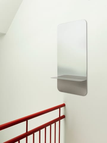 Horizon vertical mirror 40x80 cm - Stainless steel - Normann Copenhagen
