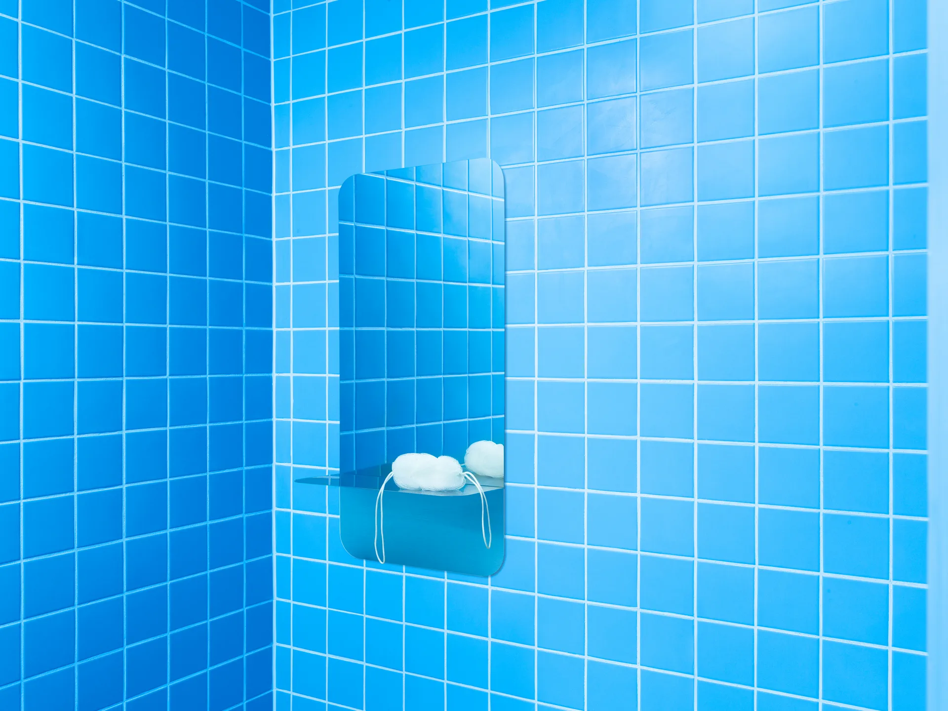 Horizon vertical mirror 40x80 cm, Stainless steel Normann Copenhagen