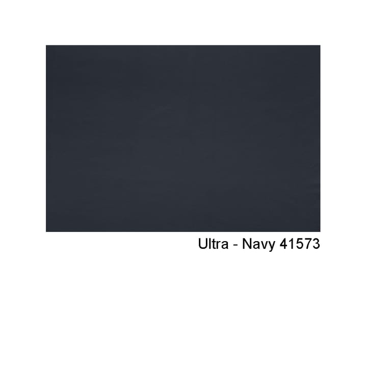 Hyg armchair - Leather ultra 41573 navy, base in aluminium - Normann Copenhagen
