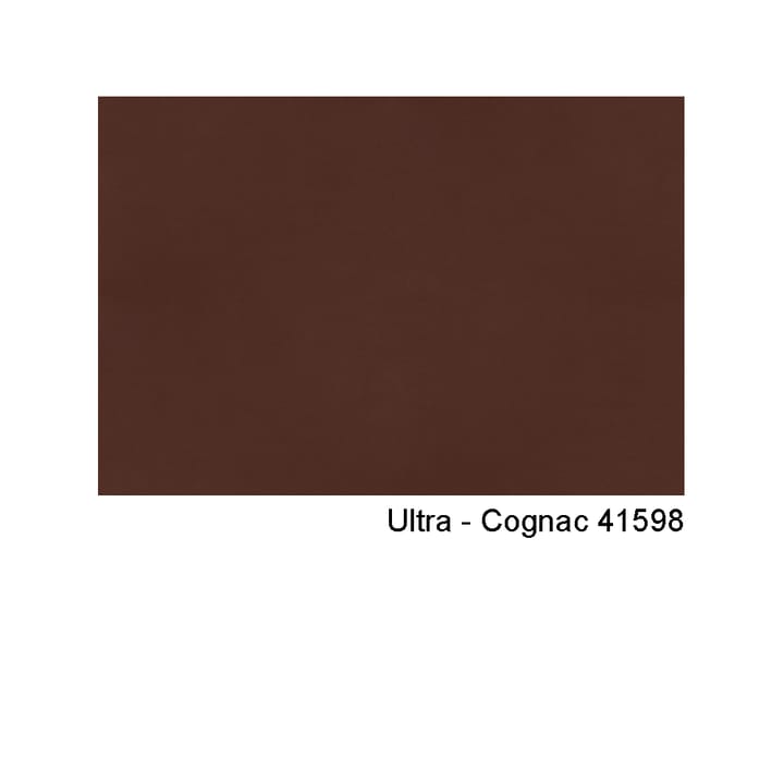 Hyg armchair - Leather ultra 41598 cognac, base in aluminium - Normann Copenhagen