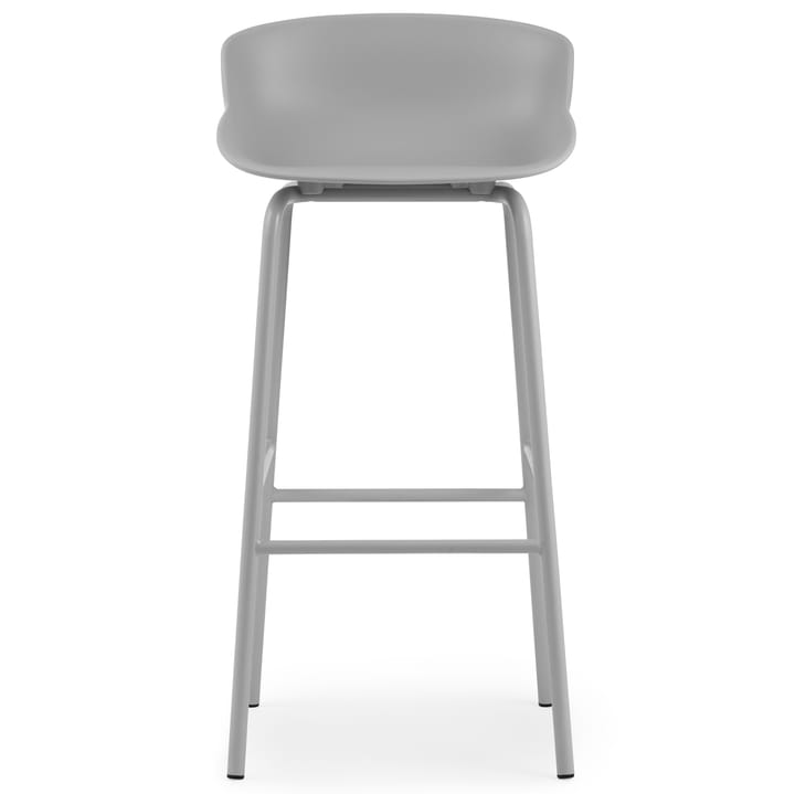 Hyg barstool metal legs 75 cm - Grey - Normann Copenhagen