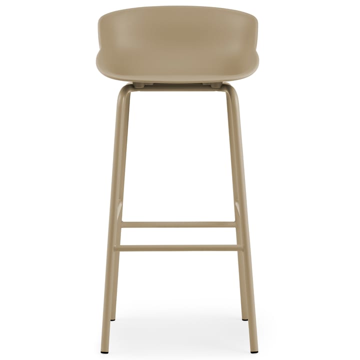 Hyg barstool metal legs 75 cm - Sand - Normann Copenhagen