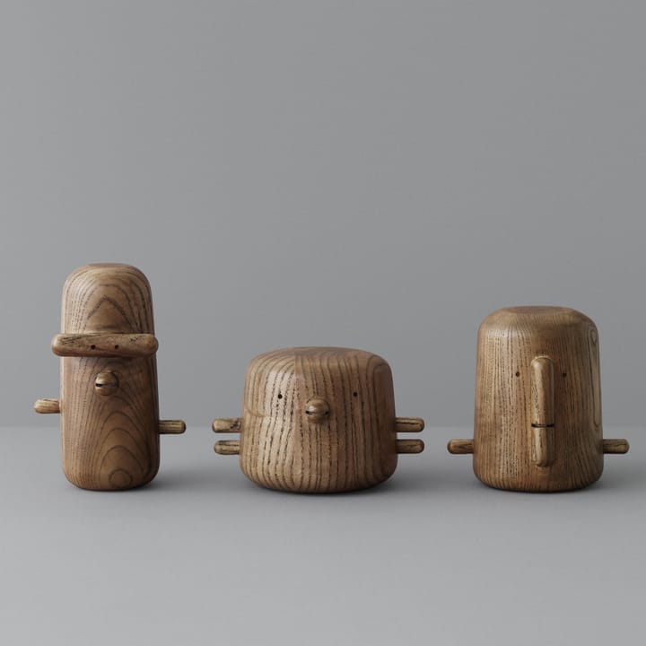 Ichi Ni San wooden figure, Ni Normann Copenhagen