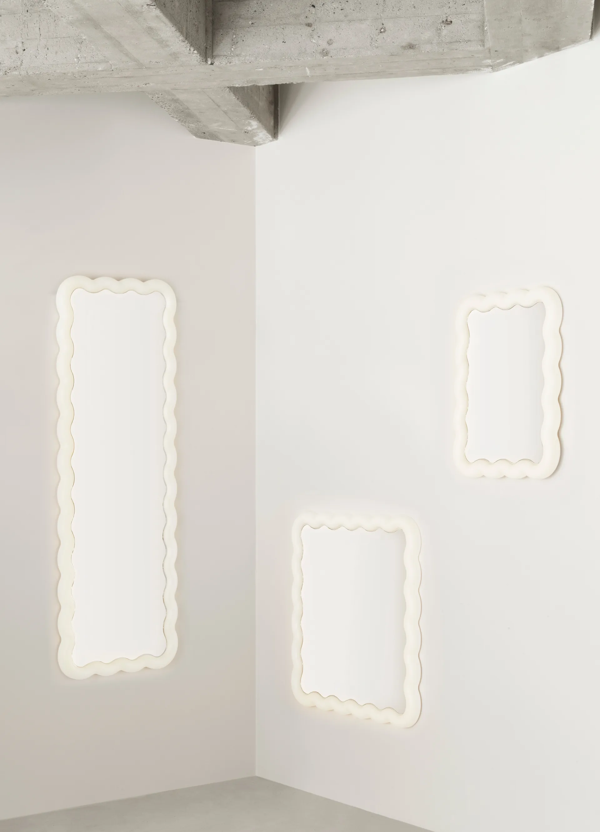 Illu mirror 160x55 cm, White Normann Copenhagen