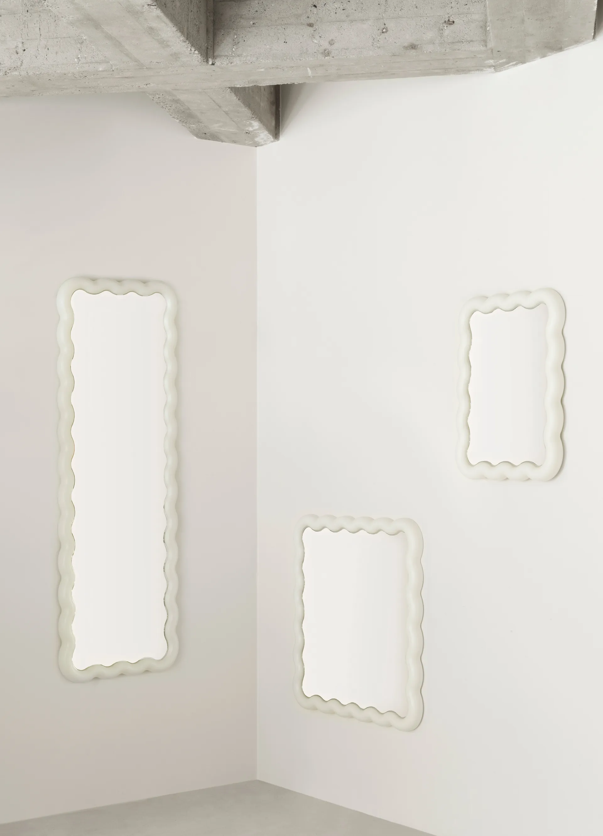 Illu mirror 65x50 cm, White Normann Copenhagen