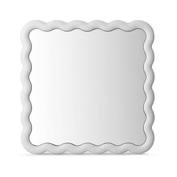 Illu mirror 80x80 cm - White - Normann Copenhagen