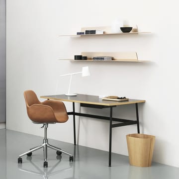 Jet shelf - Black, aluminium, 80 cm - Normann Copenhagen