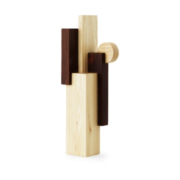 Join sculpture large - Ash-carbonized ash - Normann Copenhagen