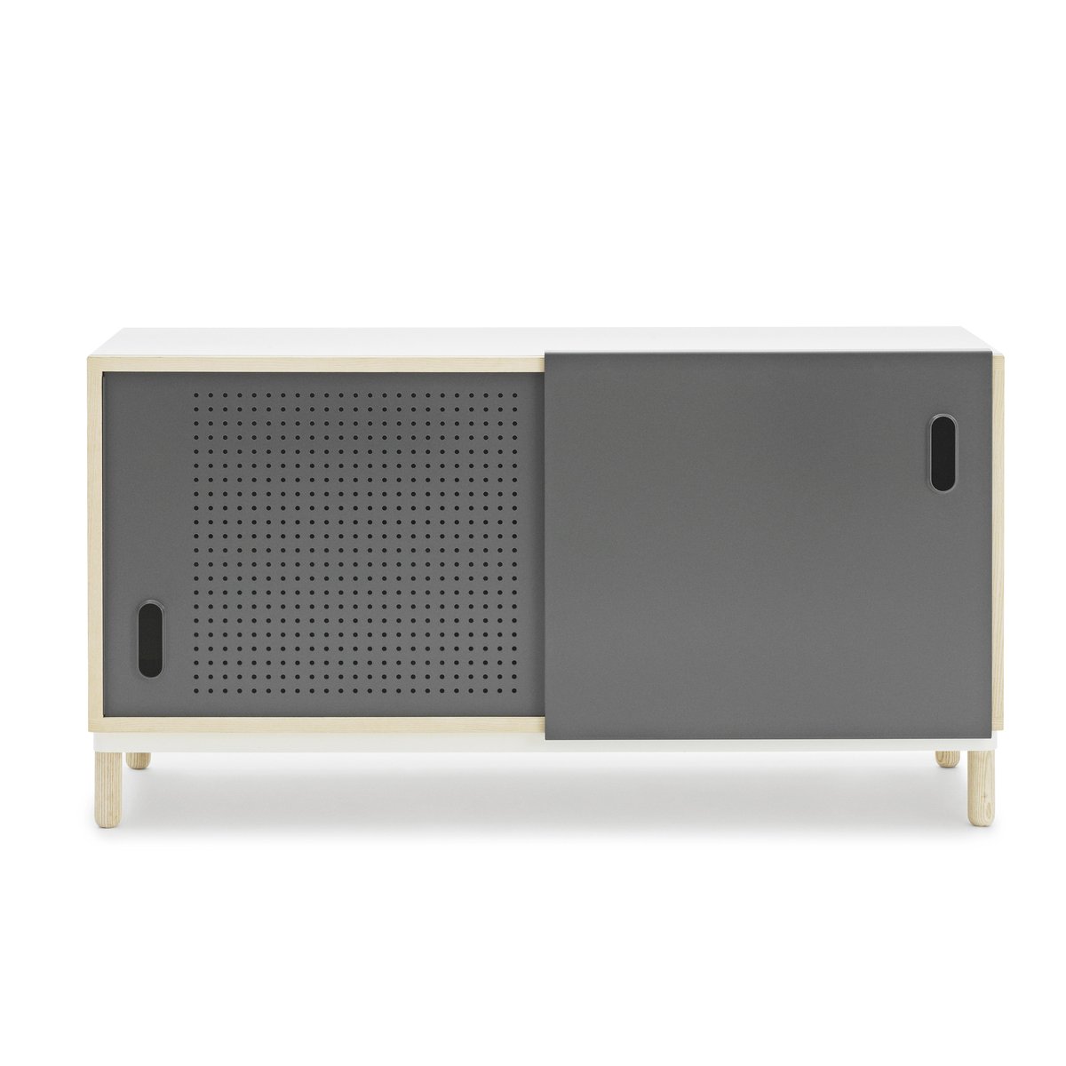 Normann Copenhagen Kabino Sideboard Small Grey | Scandinavian Design | Dressers & sideboards | Grey
