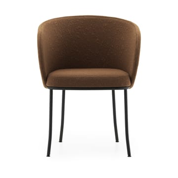 Knit armchair - Brandy-black steel - Normann Copenhagen