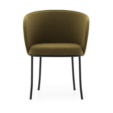 Knit armchair - Olive-black steel - Normann Copenhagen
