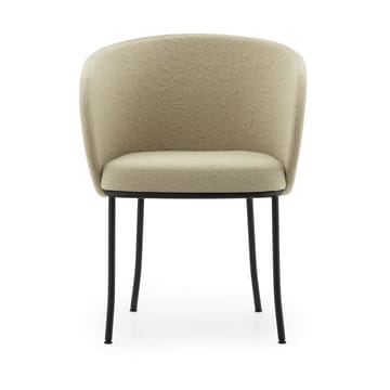 Knit armchair - Sand-black steel - Normann Copenhagen