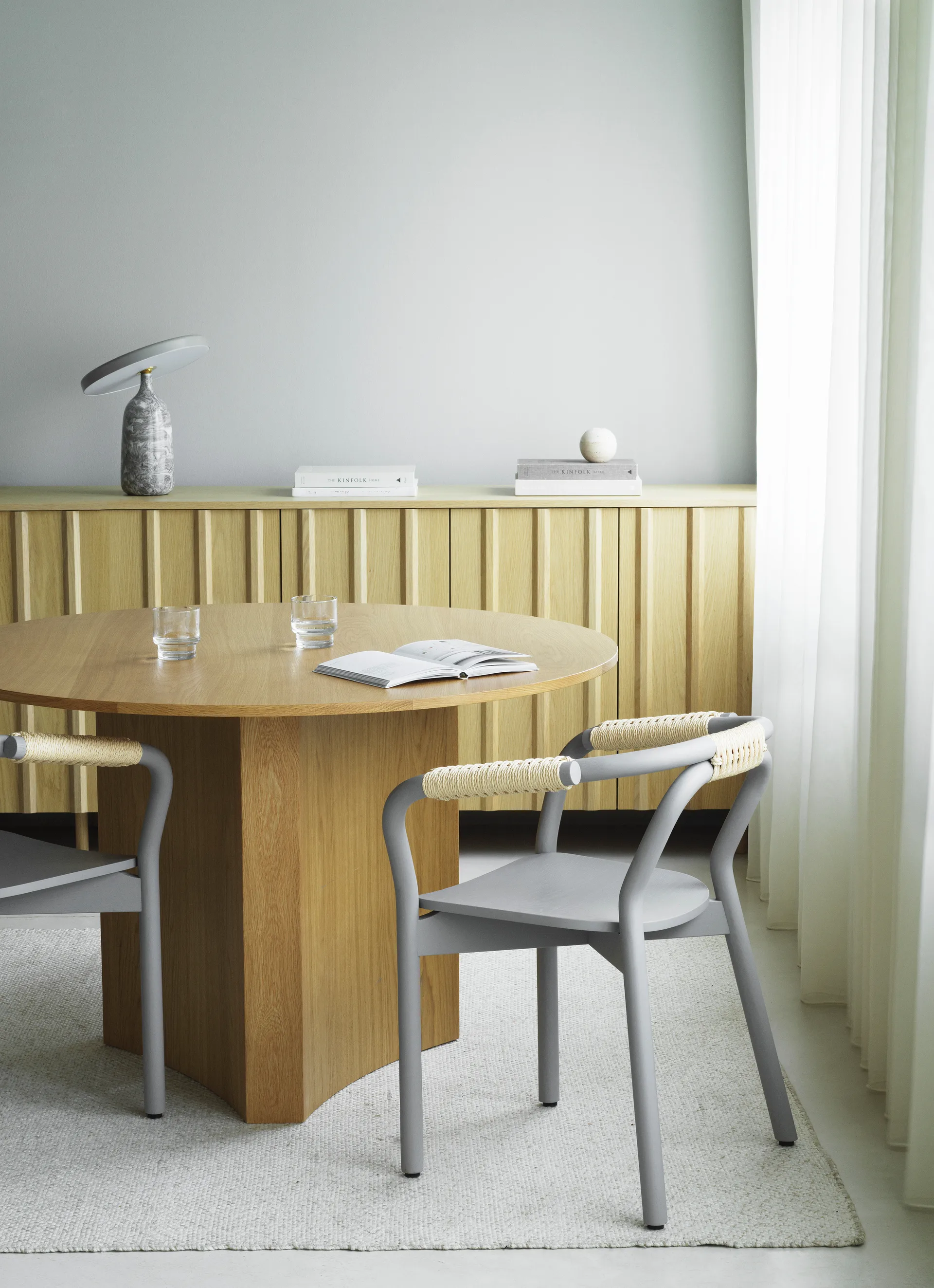 Knot chair, Grey-natural Normann Copenhagen