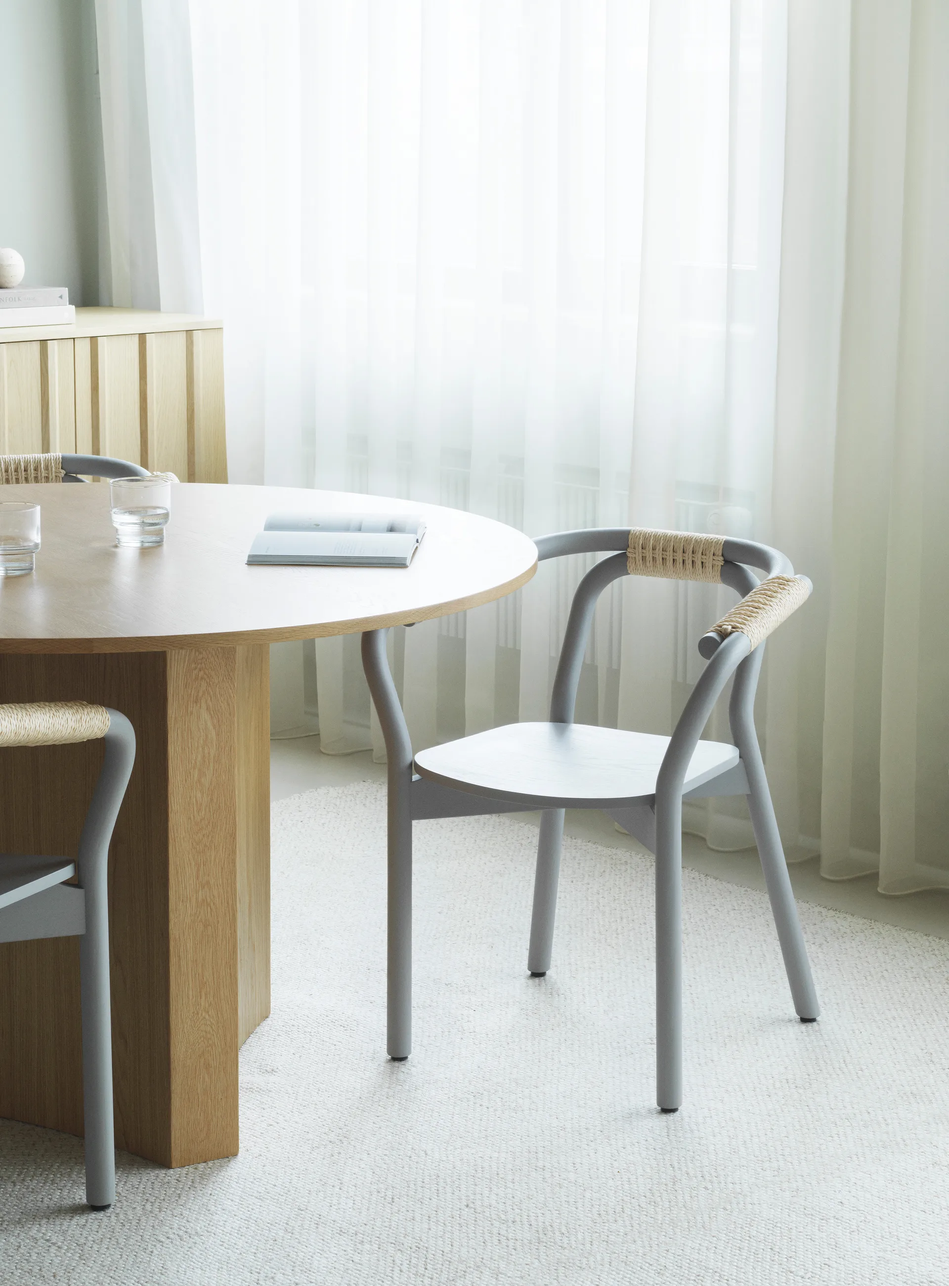 Knot chair, Grey-natural Normann Copenhagen
