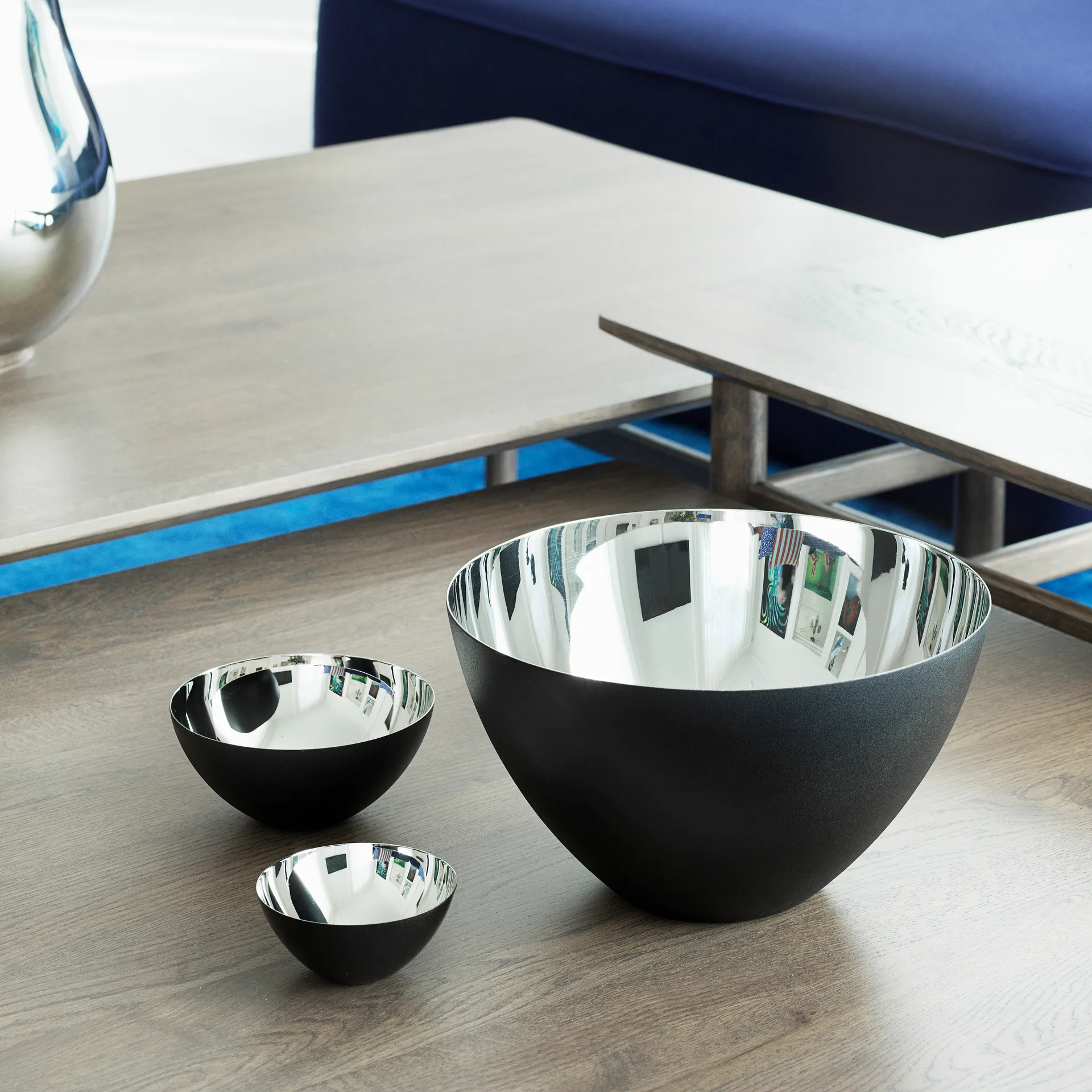 Krenit bowl silver, Ø 8.4 cm Normann Copenhagen