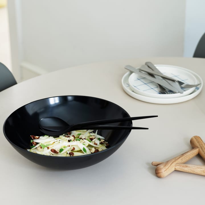 Krenit salad bowl - black - Normann Copenhagen