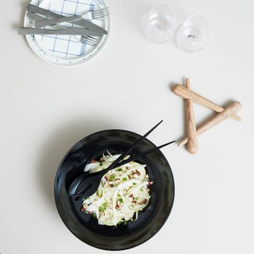 Krenit salad set - black - Normann Copenhagen