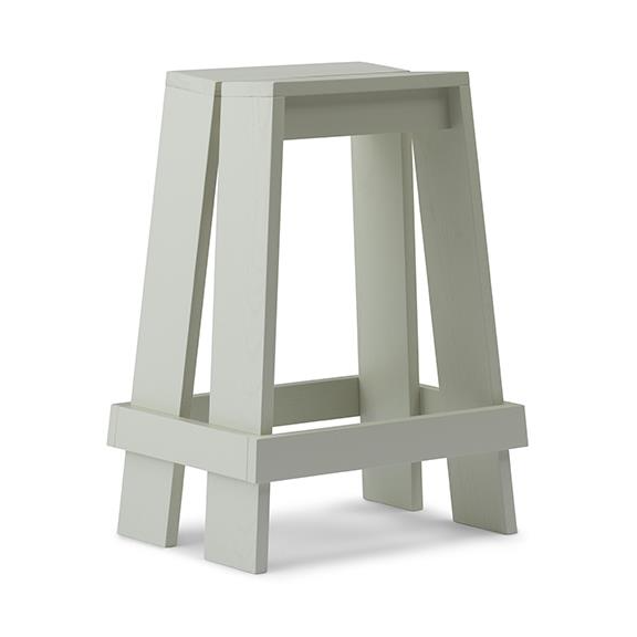 Normann Copenhagen Let bar stool 65 cm Light Grey | Scandinavian Design | Bar stools | Grey