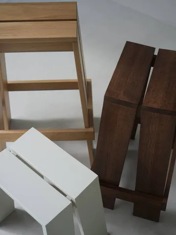 Let bar stool 75 cm - Oak - Normann Copenhagen