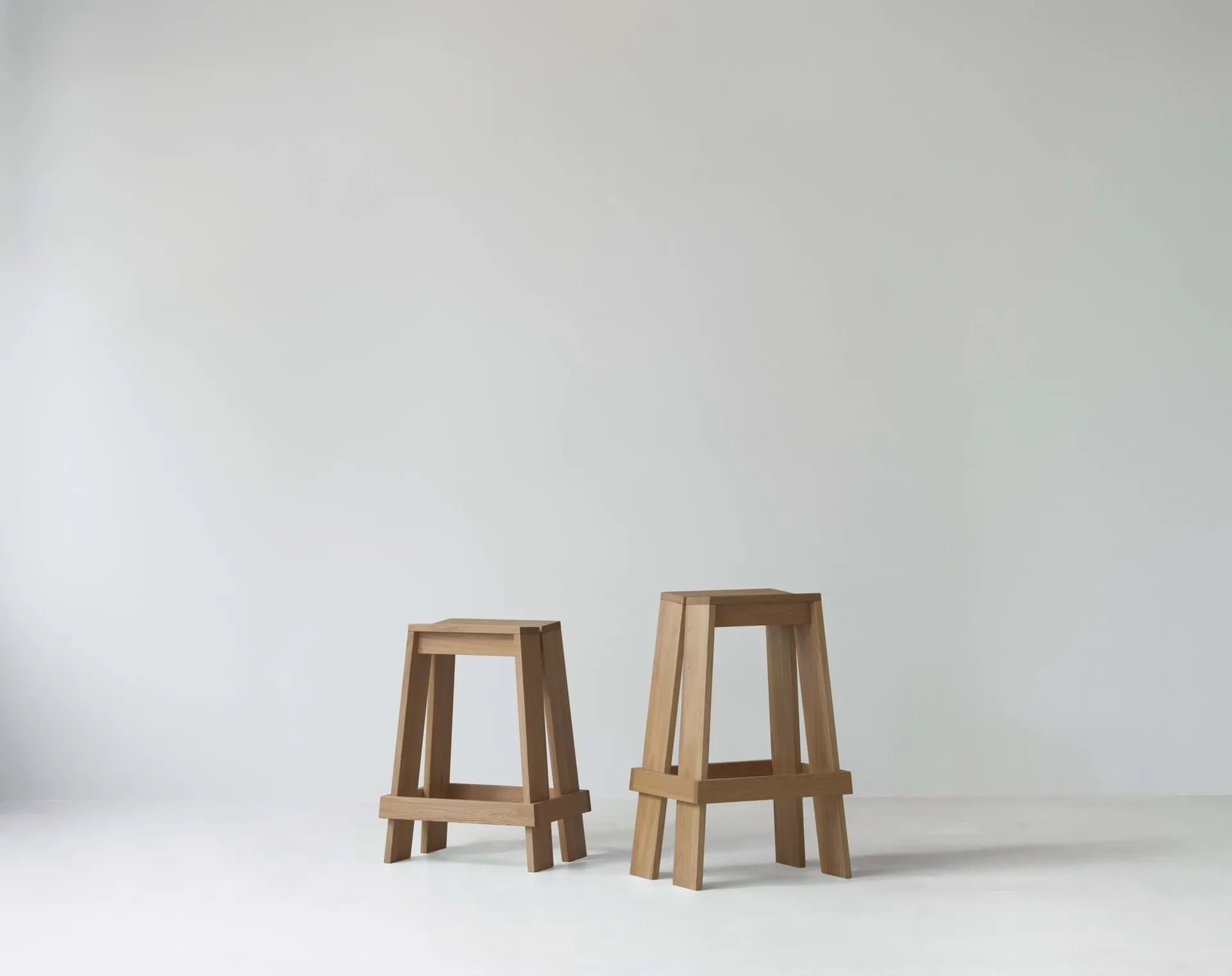 Let bar stool 75 cm, Oak Normann Copenhagen
