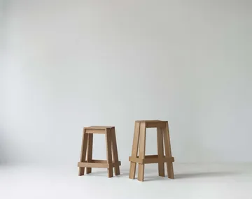 Let bar stool 75 cm - Oak - Normann Copenhagen