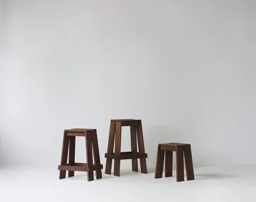 Let stool - Brown Stained Ash - Normann Copenhagen