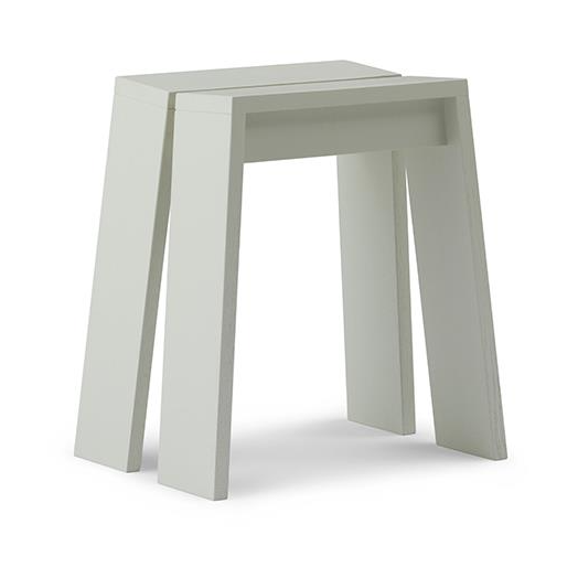 Normann Copenhagen Let stool Light Grey | Scandinavian Design | Stools | Grey