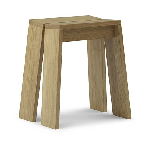 Normann Copenhagen Let stool Oak | Scandinavian Design | Stools | Beige