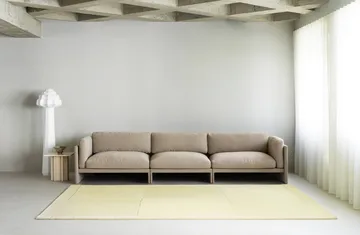 Level wool rug - Light yellow, 170x240 cm - Normann Copenhagen