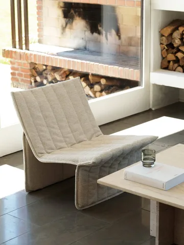 Limit lounge chair - Remix 143 grey - Normann Copenhagen
