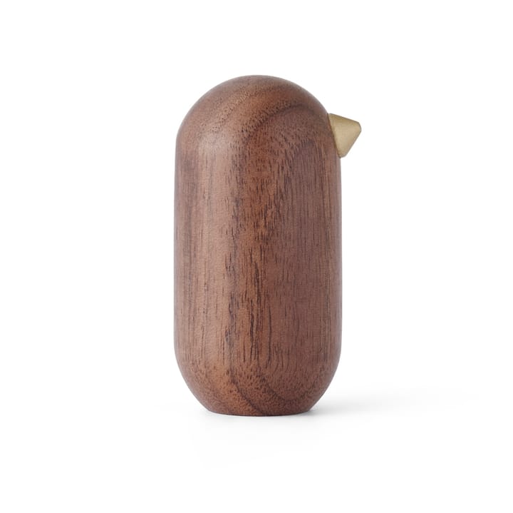 Little Bird figure walnut - 5 cm - Normann Copenhagen