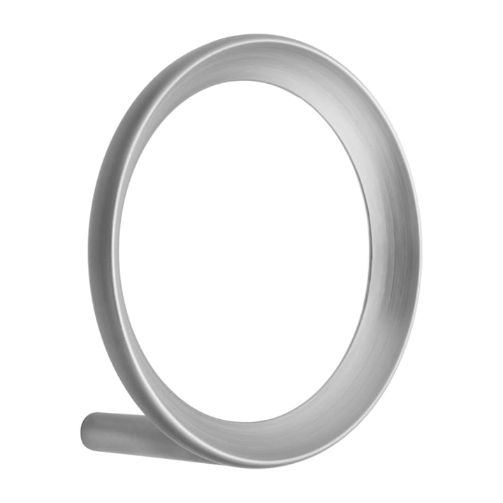 Loop hook large Ø9.4 cm - Brushed Zinc - Normann Copenhagen