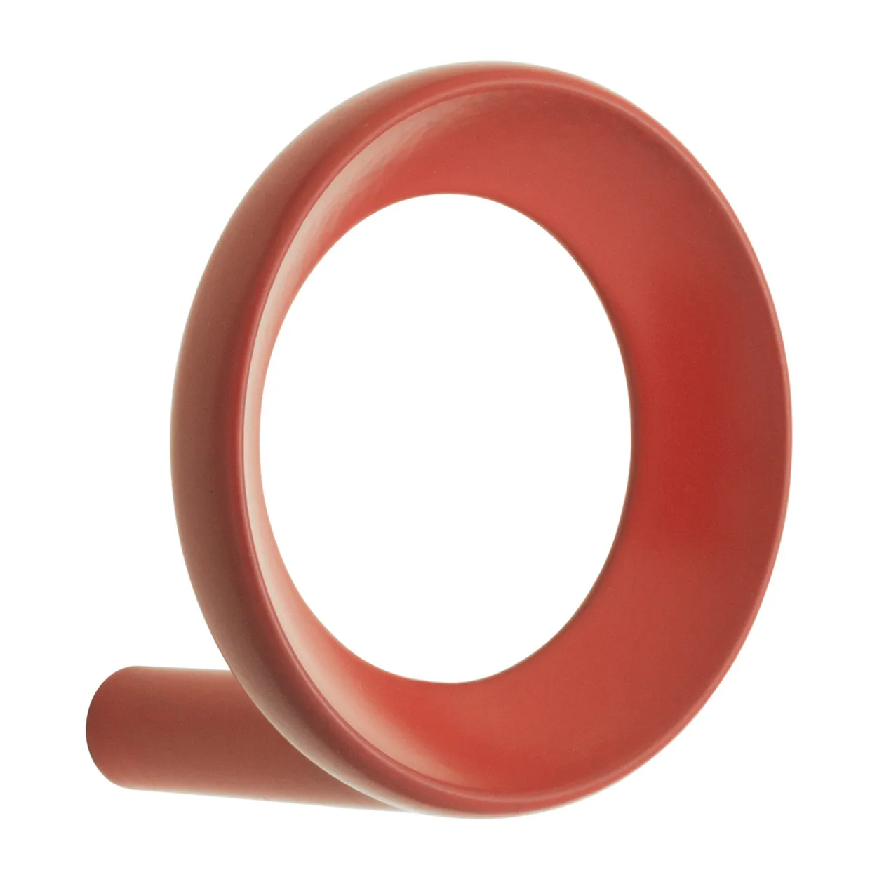 Normann Copenhagen Loop hook small o4.4 cm Red | Scandinavian Design | Clothes hooks & hangers | Red
