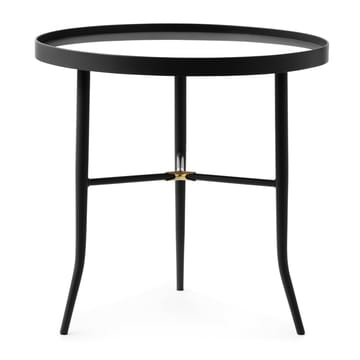 Lug table Ø50 cm - black - Normann Copenhagen