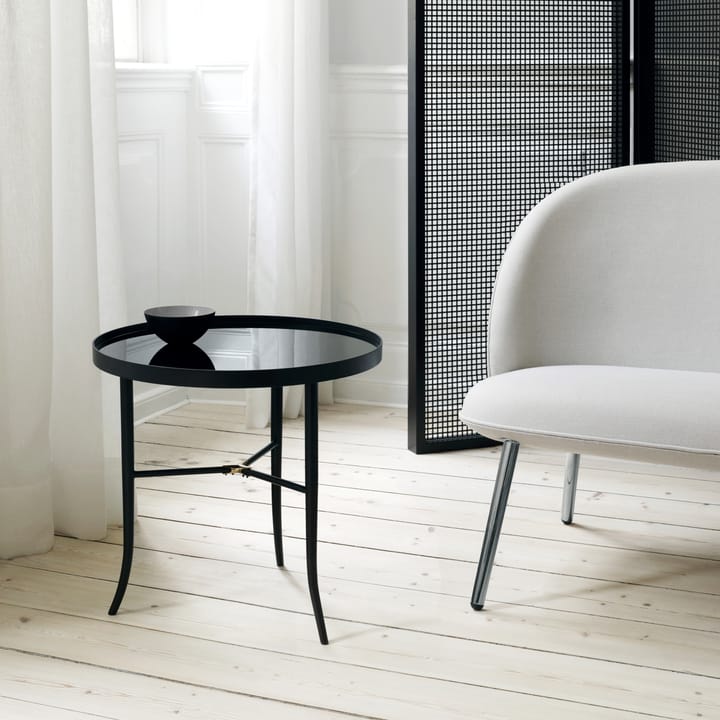 Lug table Ø50 cm - black - Normann Copenhagen