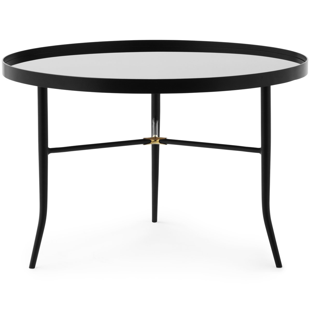 Normann Copenhagen Lug table o68 cm black | Scandinavian Design | Side tables | Black
