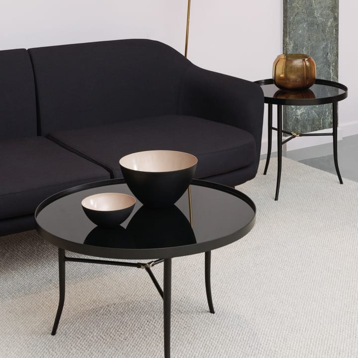 Lug table Ø68 cm - black - Normann Copenhagen