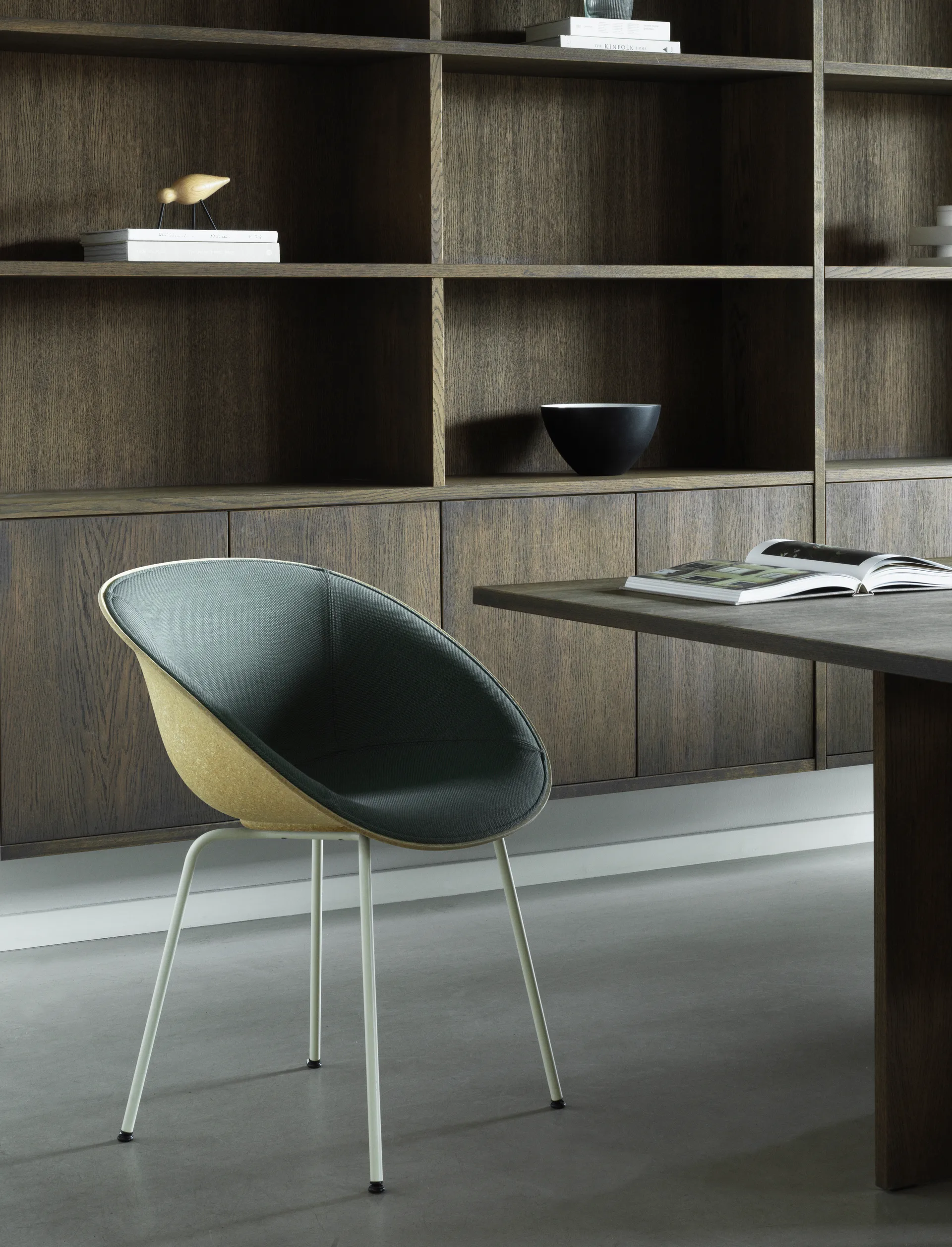 Mat Armchair, Hemp-cream steel Normann Copenhagen