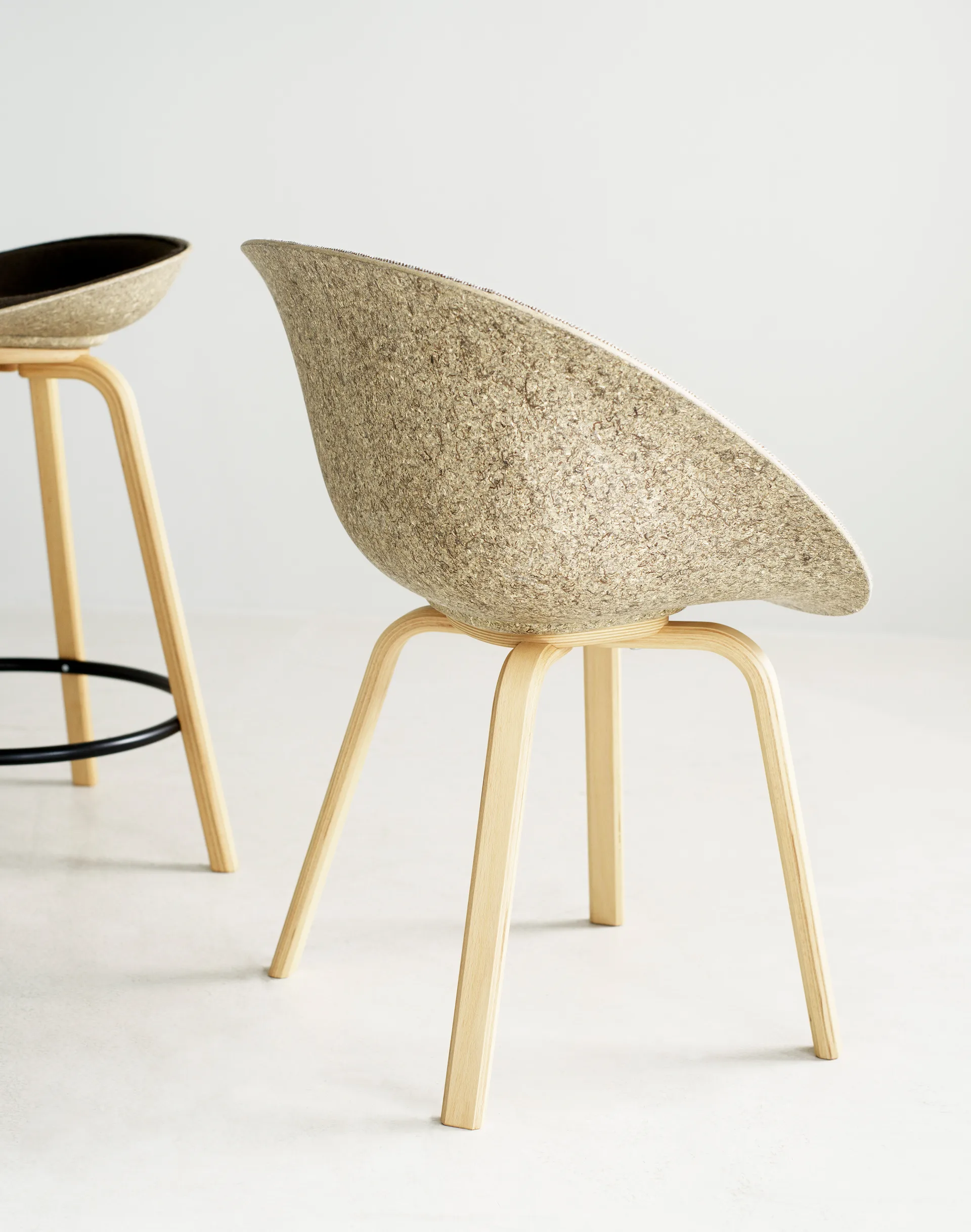 Mat Armchair, Seaweed-beech Normann Copenhagen