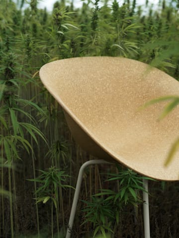 Mat Chair - Hemp-cream steel - Normann Copenhagen