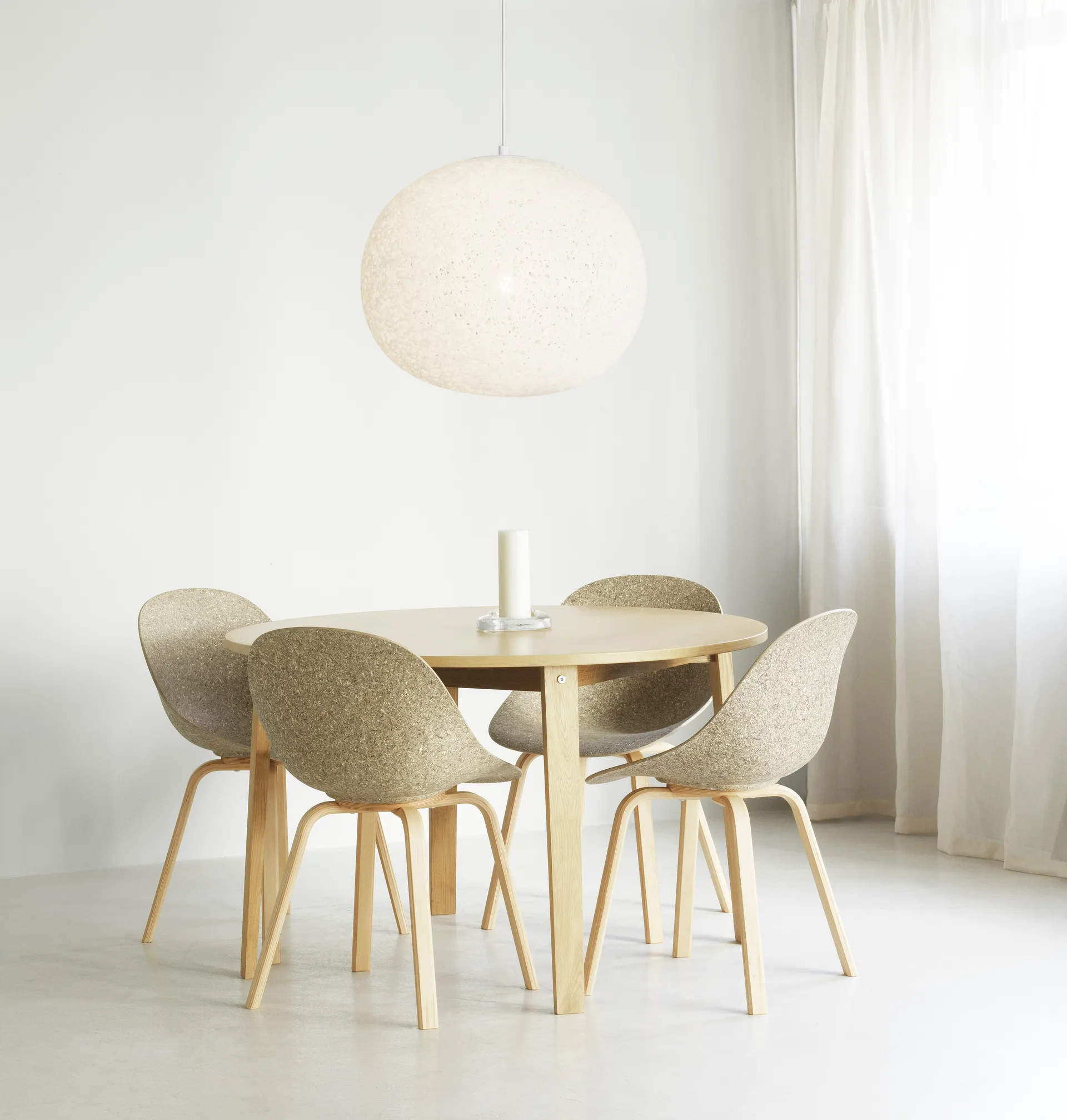 Mat Chair, Seaweed-beech Normann Copenhagen