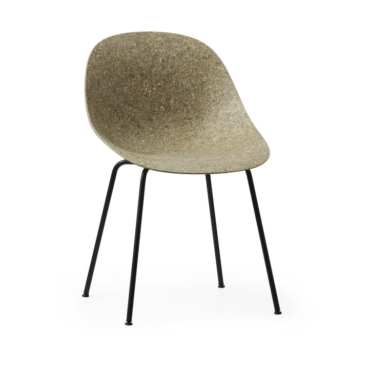 Mat Chair - Seaweed-black steel - Normann Copenhagen