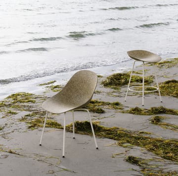 Mat Chair - Seaweed-cream steel - Normann Copenhagen
