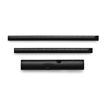 Normann Sticks hanger - black 2-pack - Normann Copenhagen